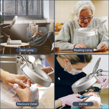 Gynnx LED Magnifying Lamp 10X N1