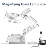 Gynnx LED Magnifying Lamp 10X N1