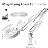 Gynnx 10X Magnifying Lamp with Clamp G1