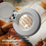 Gynnx 10X Magnifying Lamp with Clamp G1