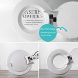 Detachable Dust Cover 		A removable and protective dust cover can effectively protect the lamp glass and dustproof.